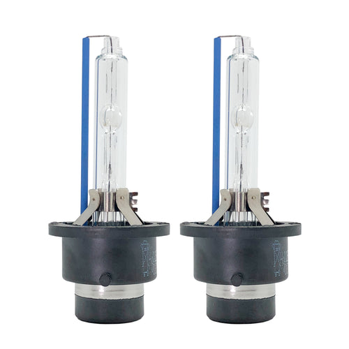 D2S HID Xenon Headlight Bulb 4300K 6000K White Pack of 2